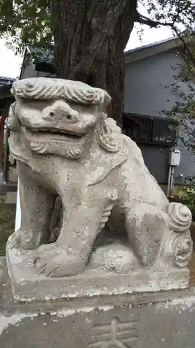 堤台八幡神社の狛犬