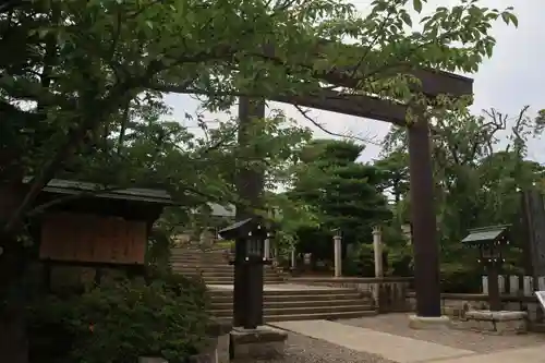 開成山大神宮の鳥居