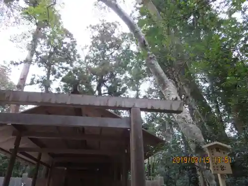 伊勢神宮外宮（豊受大神宮）の末社・摂社