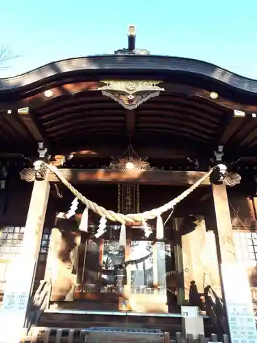 行田八幡神社の本殿