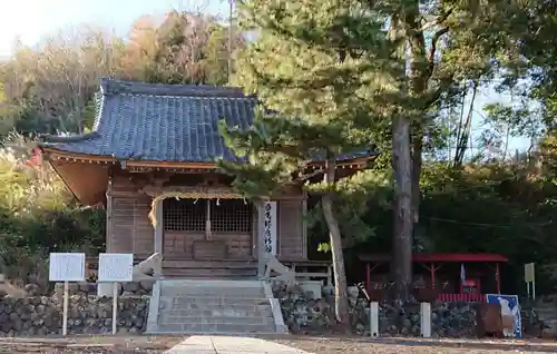 横瀬八幡神社の本殿・本堂