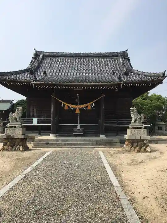 素盞嗚社の本殿・本堂