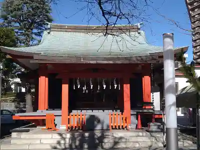 麻布氷川神社の本殿・本堂