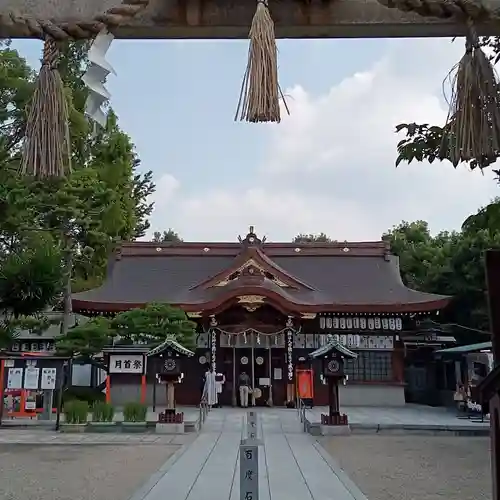 阿部野神社の本殿・本堂
