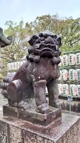 桑名宗社（春日神社）の狛犬