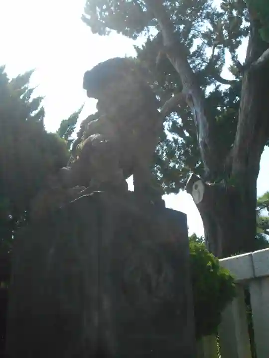 森戸大明神(森戸神社)の狛犬