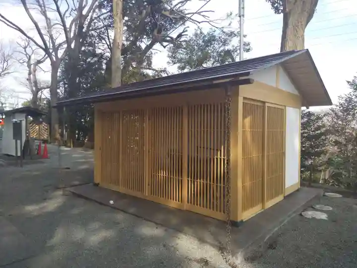 星川杉山神社の手水舎