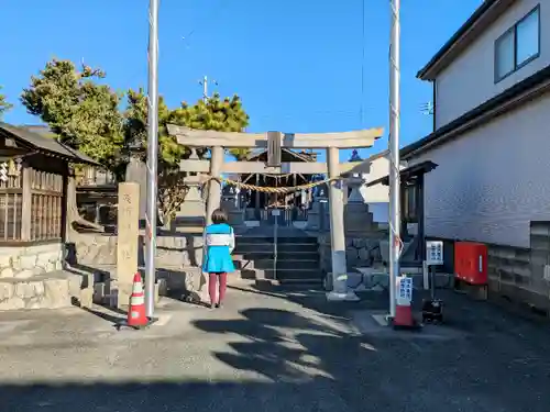 天白神社の鳥居