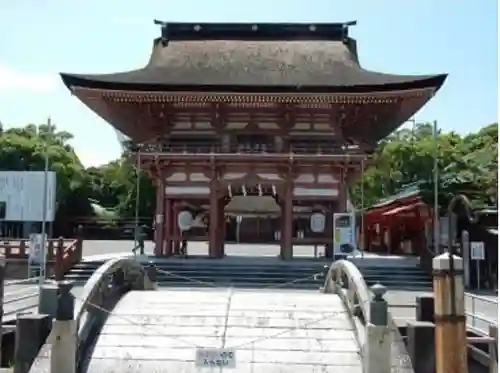 津島神社の山門・神門
