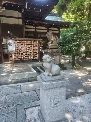 岡崎神社の狛犬