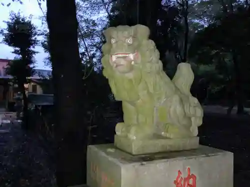 熊野神社の狛犬