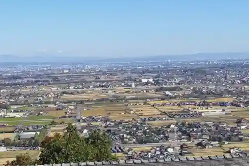 金生山 明星輪寺の景色