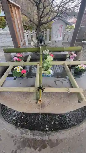 本牧神社の手水舎