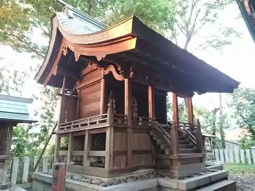 国玉神社・八劔社合殿の本殿・本堂