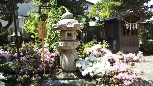 菊田神社の庭園