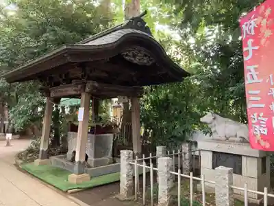 小平神明宮の手水舎