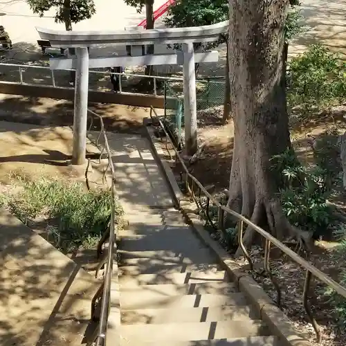 高稲荷神社の鳥居