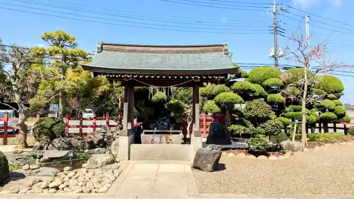 埴生神社の手水舎