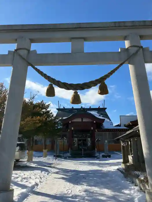 札幌八幡宮の鳥居