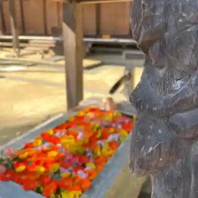 横浜 西方寺の手水舎