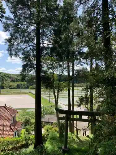 水沼神社の鳥居