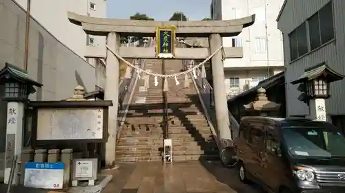 大歳神社の鳥居