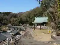 御鍬神社の景色