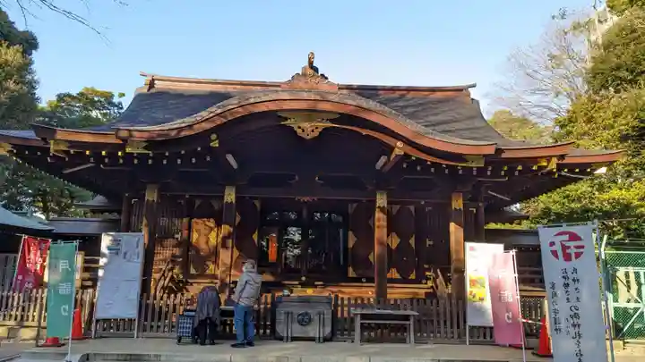 渋谷氷川神社の本殿・本堂