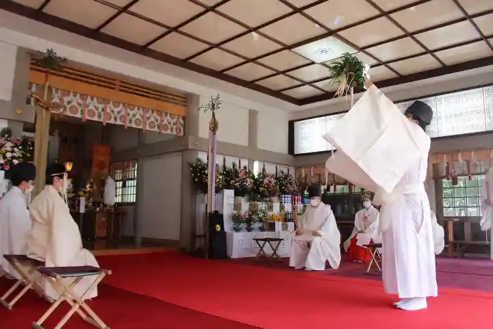 釧路一之宮 厳島神社のお祭り