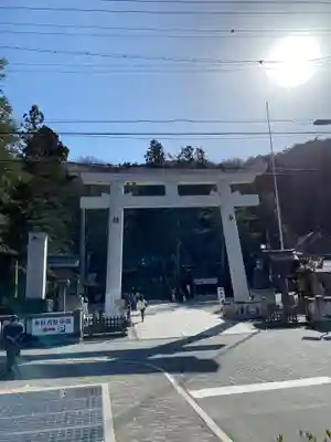 諏訪大社の鳥居