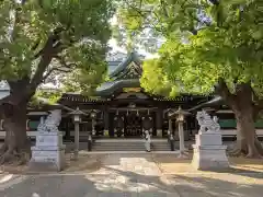 穴八幡宮の本殿