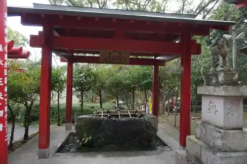 宮地嶽神社の手水舎
