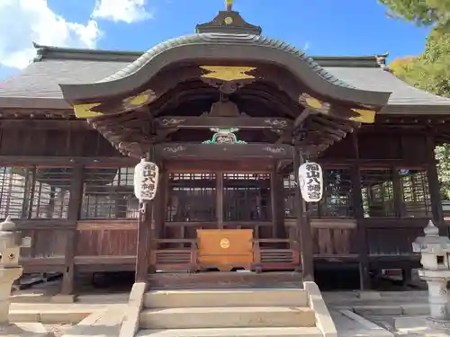福山八幡宮の本殿・本堂