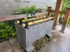 成子天神社の手水