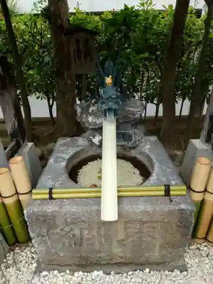 高木神社の手水舎