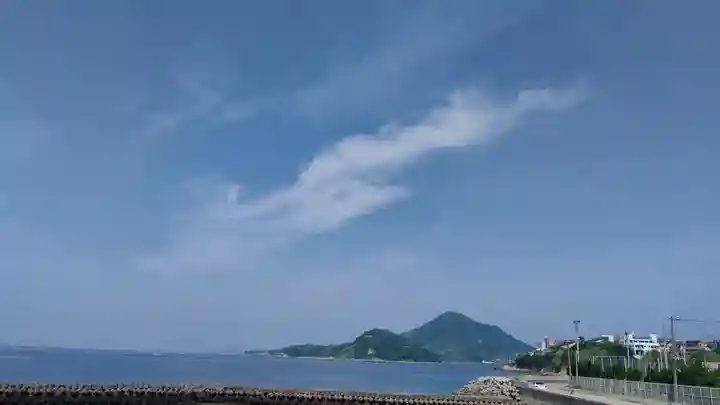 三津厳島神社の景色