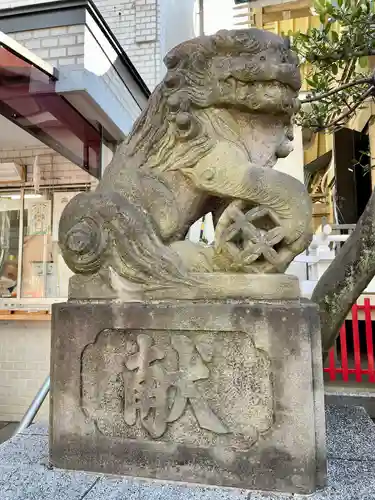 皆中稲荷神社の狛犬