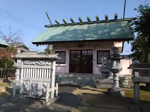 神明社（二子）の本殿・本堂
