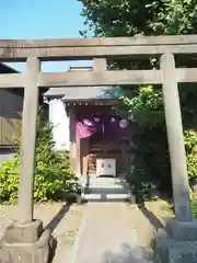 筑土八幡神社の鳥居