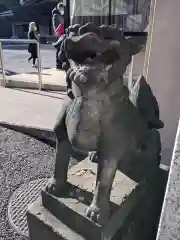 白金氷川神社の狛犬