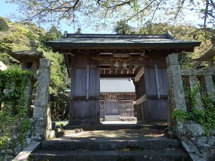 大穴持伊那西波岐神社(出雲大社摂社)の山門・神門