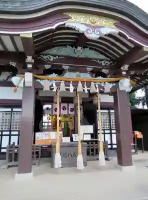 川越八幡宮の本殿・本堂