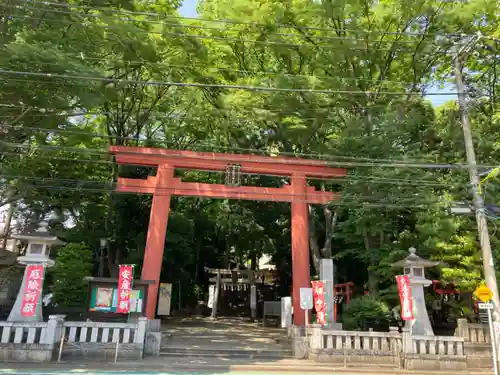 世田谷八幡宮の鳥居