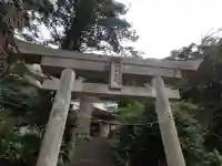 雷命神社の鳥居