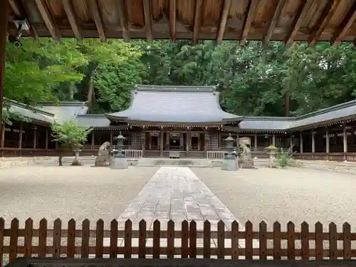 飛驒一宮水無神社の本殿・本堂
