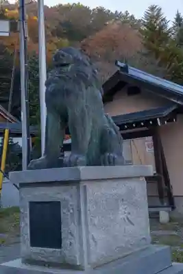 諏訪大社の狛犬