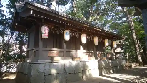 検見川神社の末社