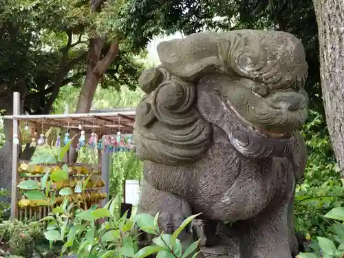 菊田神社の狛犬