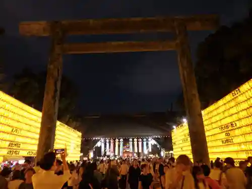 靖國神社の鳥居