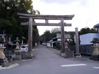 伊太祁曽神社の鳥居
